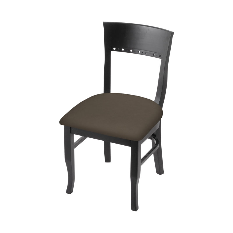 Chaise d'appoint rembourré, Noir, Terre Canter