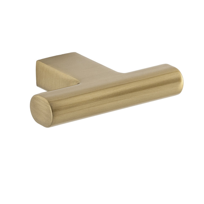 Vail 2" Satin Brass T-Knob Multipack, Satin Brass