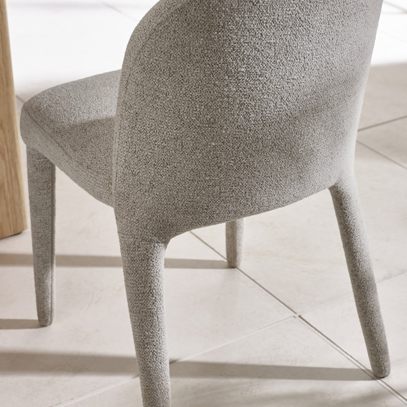 49.5cm H Upholstered Side Chair, Grey
