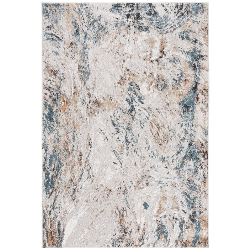 Tapis abstrait Kellee Performance, Rectangle 4pi x 6 pi