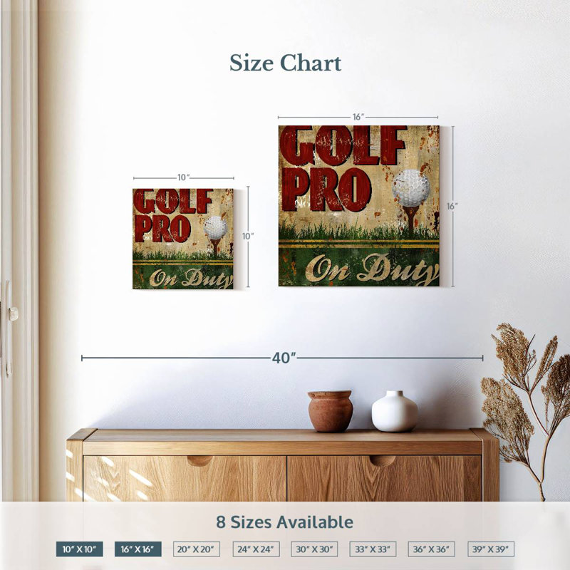 Sirci Golf Pro, H 16 po x l 16 po