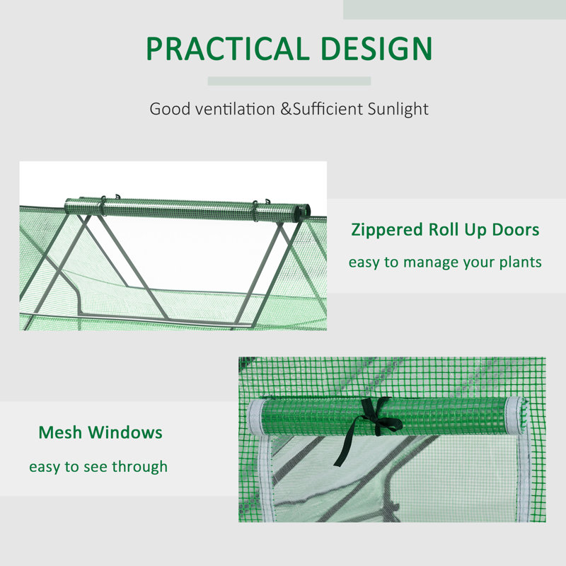 5.9' W x 4.5' D Mini Greenhouse