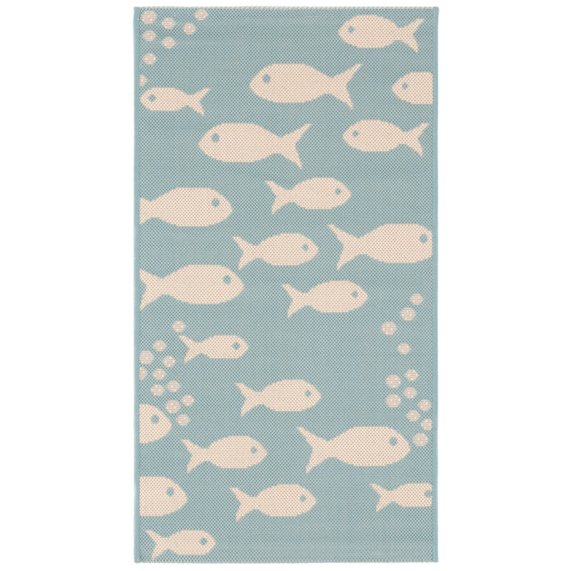 Paugh Performance Animal Print Indoor/Outdoor Area Rug, Rectangle 2' x 3'7"