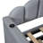 Luxurious Velvet Daybed with USB Charging and Trundle for Ultimate Comfort-203601138