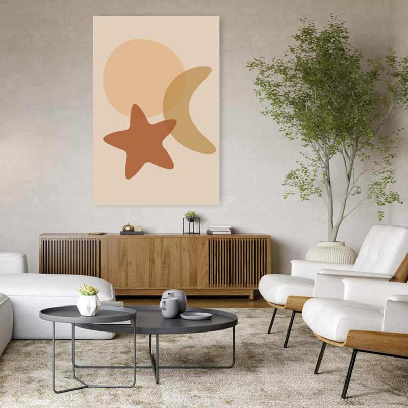 Art contemporain contemporain abstrait, H 48 po x l 32 po