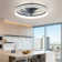 Modern Dimmable LED Ceiling Fan With Lights & Remote Control – Quiet, Safe, And Easy Installation For Bedrooms