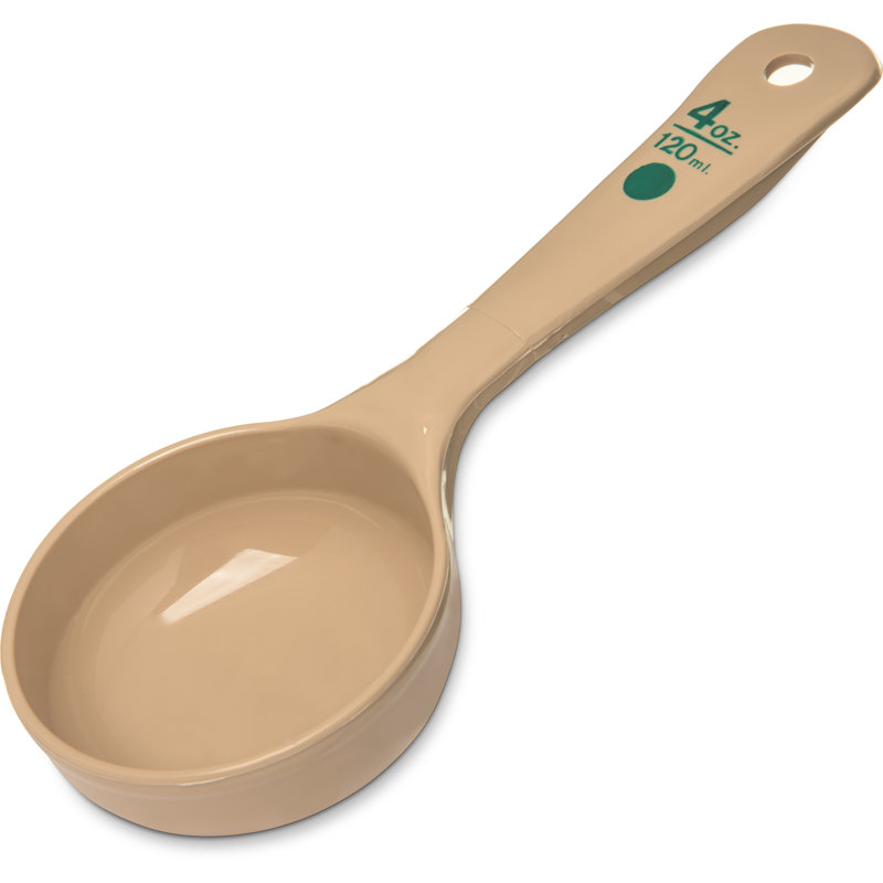 Cuillère à mesurer en plastique de 0,5 tasse Carlisle