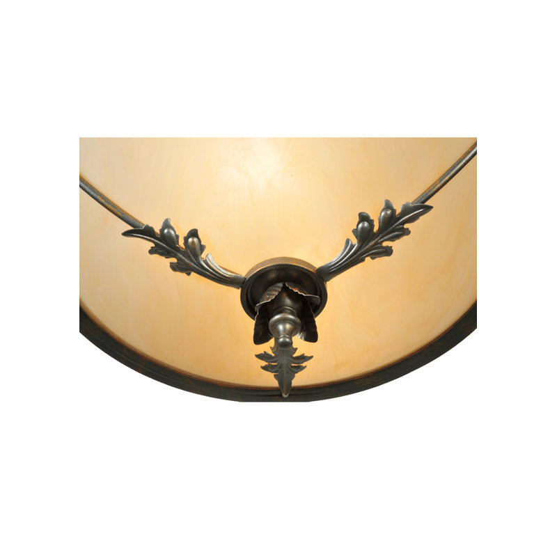 Hoja 2 - Light Semi Flush Mount