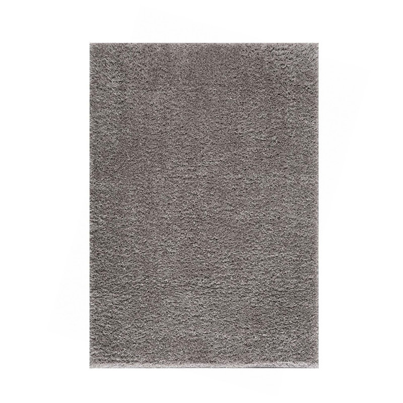 Super Soft Polyester Shag Area Rug, Rectangle 6'6" x 9'