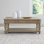 Table basse rectangulaire en bois avec rangement Colchester
