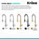 KRAUS Oletto Commercial Style Single Handle Pull Down Kitchen Faucet with QuickDock Top Mount Installation Assembly in Brushed Brass