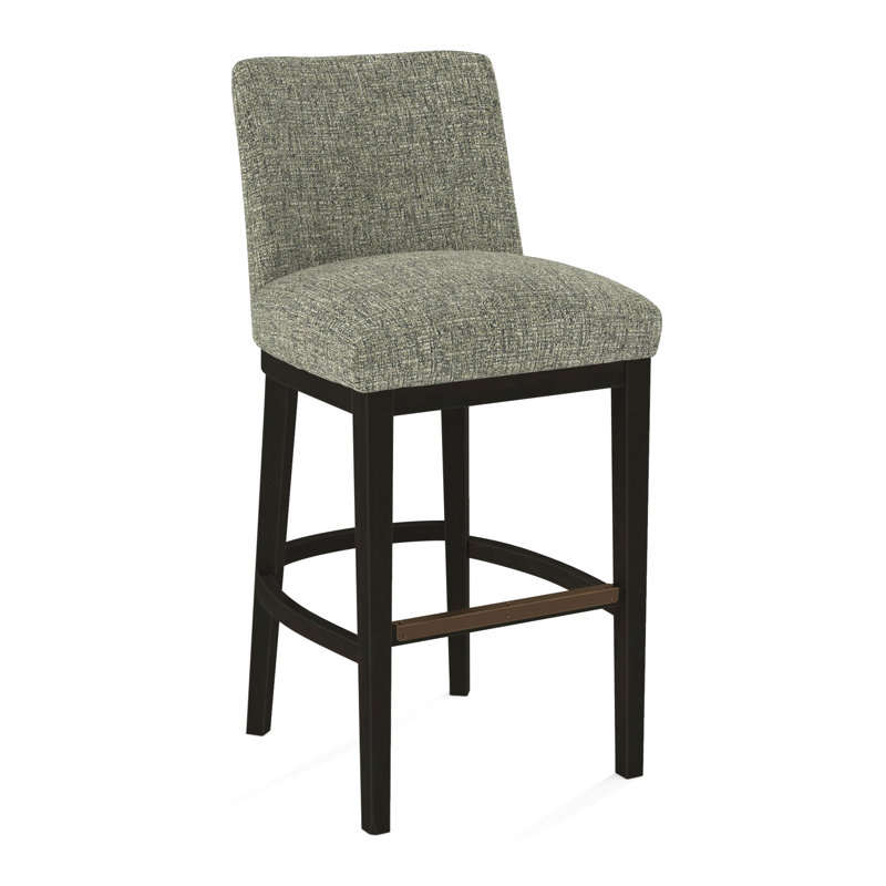 Upholstered Stool, Espresso, 61606-88