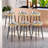 Upholstered With  Footrest For Kitchen Island Bar Stools (Set of 6)-481976812