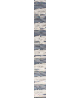 One-of-a-Kind Runner 2' x 16'2" Hand Knotted Area Rug