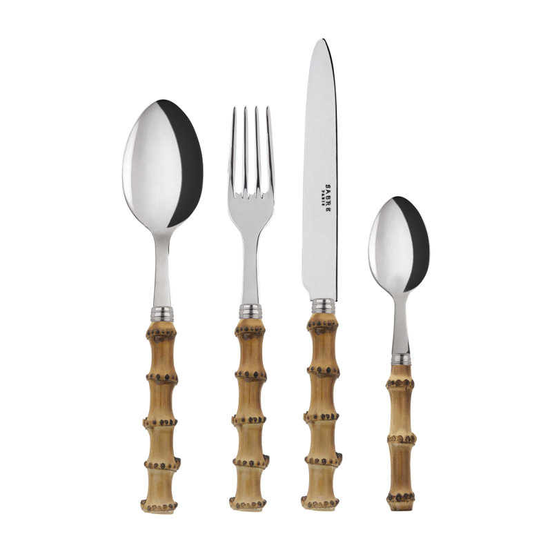 Sabre Paris - 24 Pieces Cutlery Set Panda - The Browns