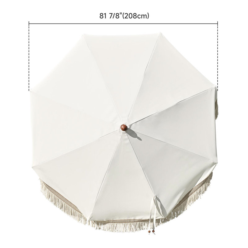 Auvent / poteau de remplacement Sulai, Beige