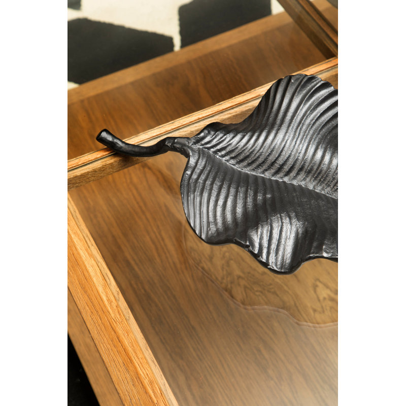 Caydie Planter, 50cm H x 27cm W x 27cm D, Black