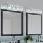Luminaire de meuble-lavabo moderne en cristal avec 5 lumières et abat-jour en cristal transparent K9 pour installation sur miroir-1428540747