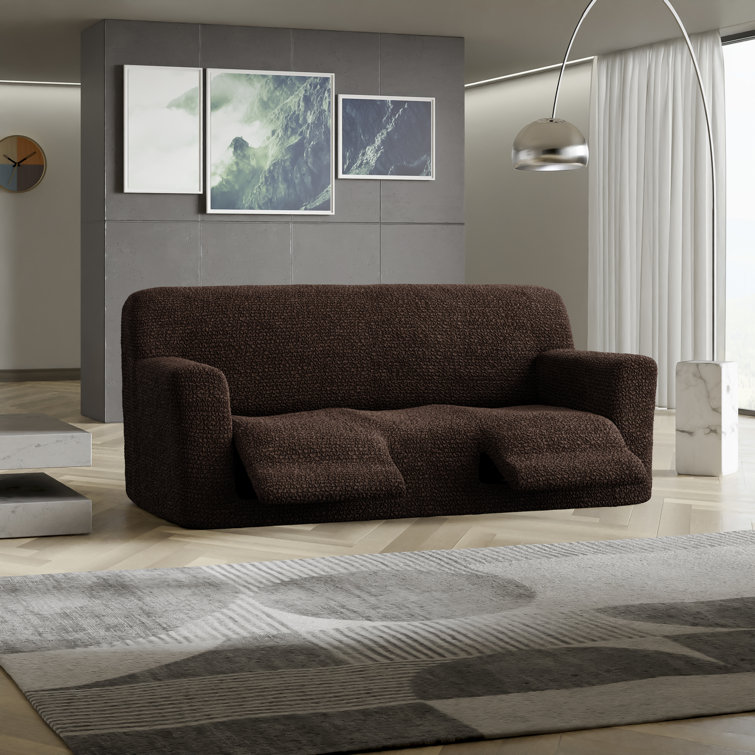 Stretchy Slipcover for Recliner Sofa - Easy to Clean & Durable - Microfibra Collection
