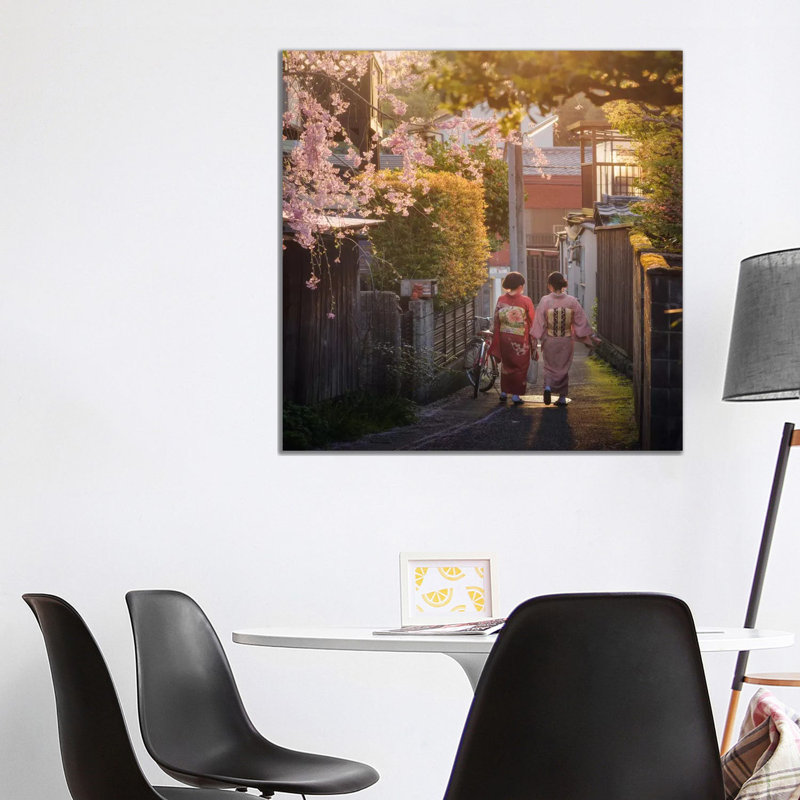 Spring in Japan Xiii 1 Piece Wrapped Canvas Wall Art, 93.98 cm H x 93.98 cm W x 1.91 cm D