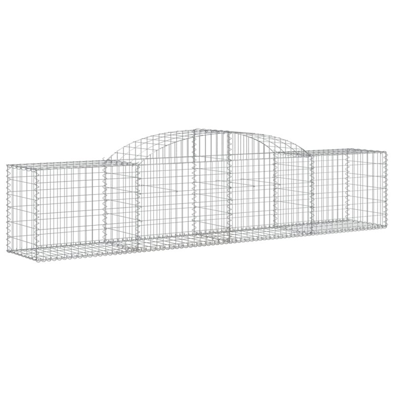 Briceida Silver Galvanised Iron, 80cm H x 300cm W x 50cm D