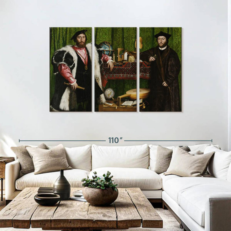 Leisha The Ambassadors, 48" H x 74" W