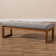 Chmura Polyester Upholstered Bench