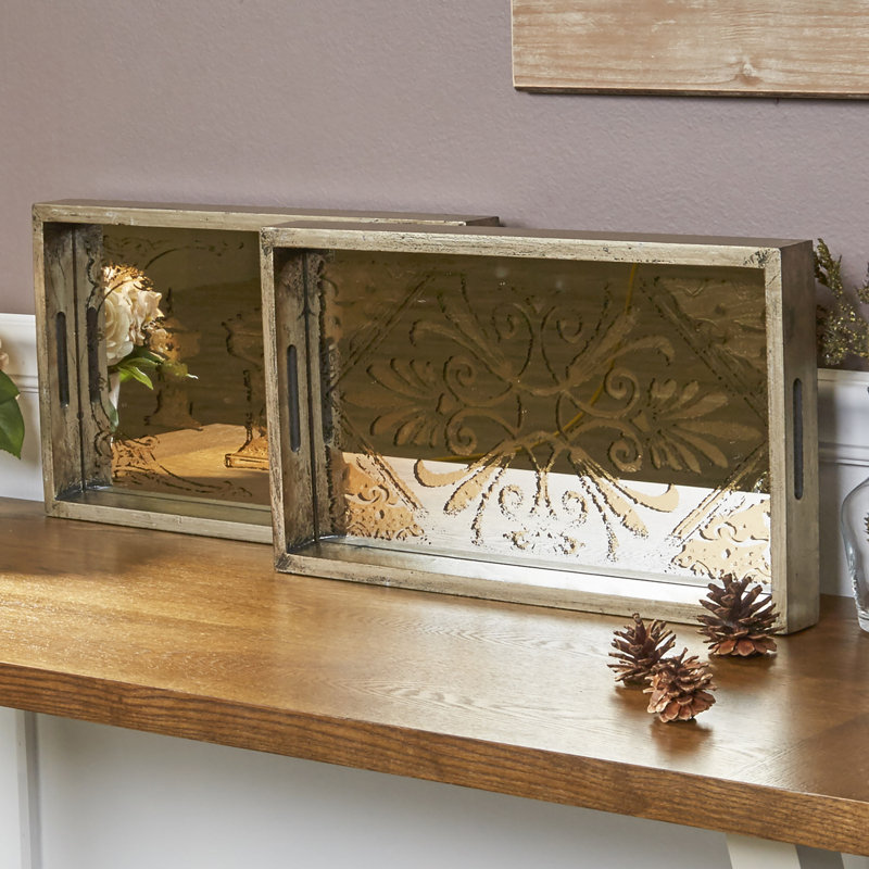 Plateaux à miroir Lissowski