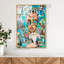 Oliver Gal Katy Hirschfeld - Summer Shores Fashion - Framed Acrylic Glass Wall Art-535792899