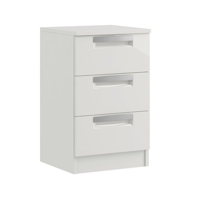 Malvern 40cm W Manufactured Wood Bedside Table