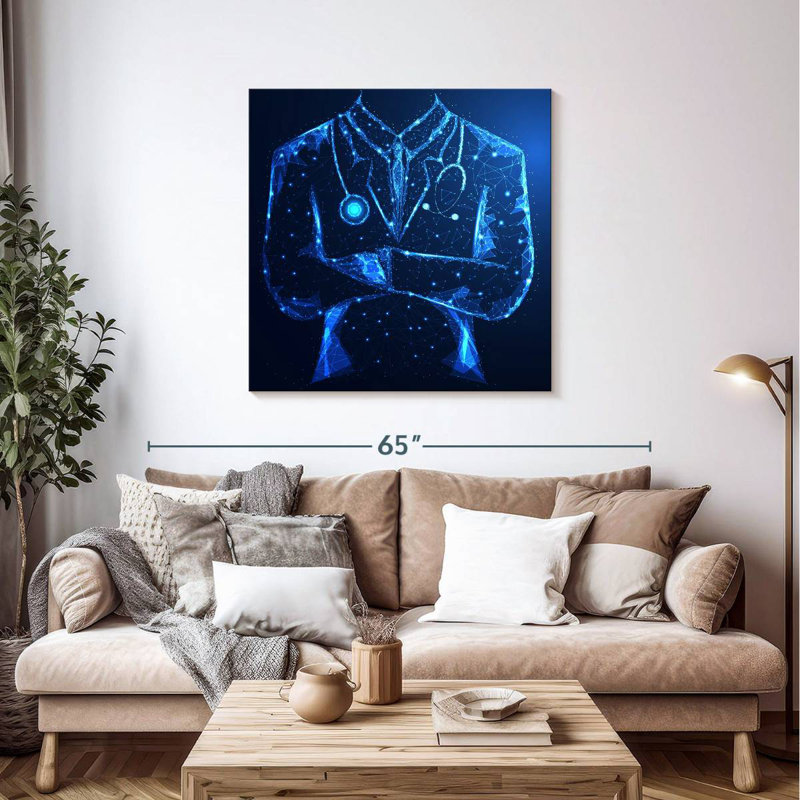 Digital Doctor, 39" H x 39" W