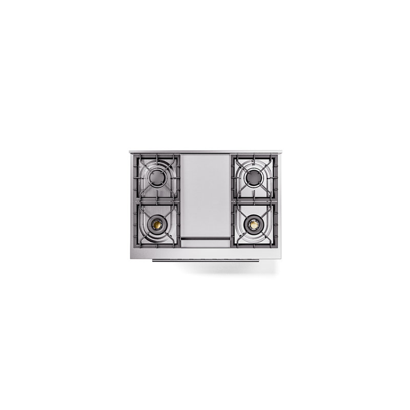 ILVE Professional Plus II 36 Dual Fuel Range, Natural Gas, Stainless Steel
