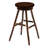 Fireside Lodge Hickory Log Round Swivel Barstool - Wood Seat - Natural - 18w x 18d x 30h-1240033437