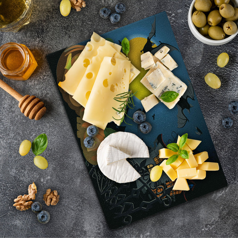 East Urban Home Glass Christam Cutting Board