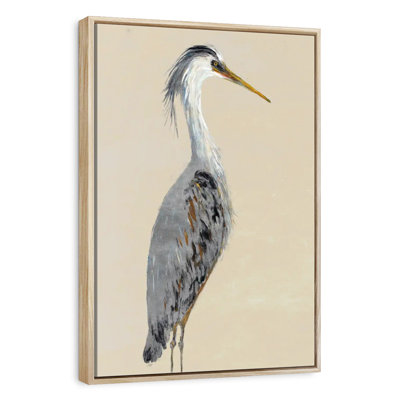 Heron On Tan I