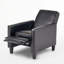 Fauteuil inclinable manuel en lin-1555542130