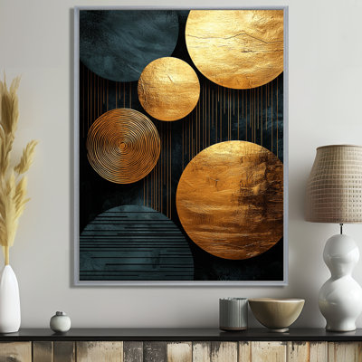 Shivdas géométrique, décor, formes essentielles VI - art mural moderne grand