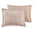 King/ King Comforter - Warm And Backing Pink Crushed Velvet
