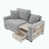 Gris chenille