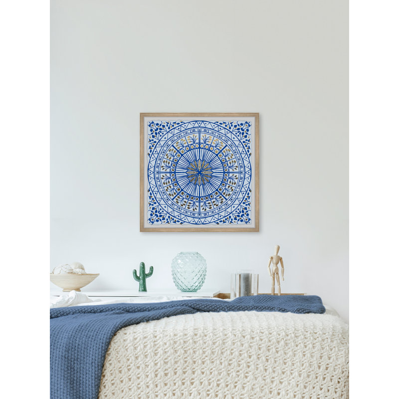 Cycle Of Plants - Single Picture Frame Painting, 51cm H x 51cm W x 3.81cm D