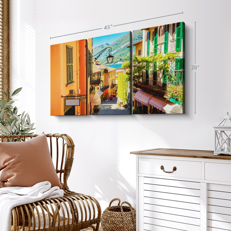 «Bellagio Village» sur, H 28 po x l 45 po