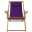 Chaise de plage inclinable Festus-887159473