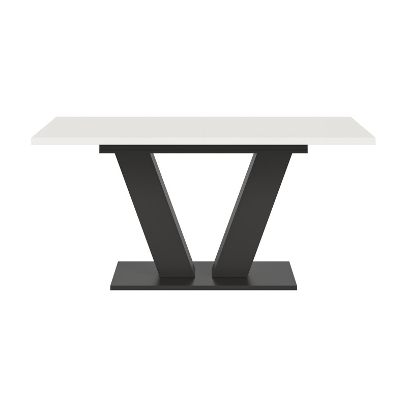 Extendable Dining Table Motion, White