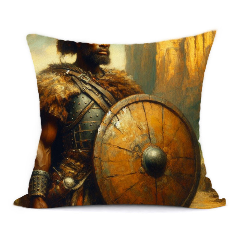 Hiltop Newport Abstract Reversible Throw Pillow