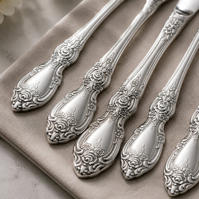 45-Piece 18/0 Silverware Set for 8