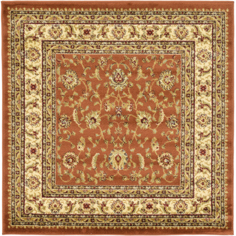 Oriental Area Rug, Square 122cm