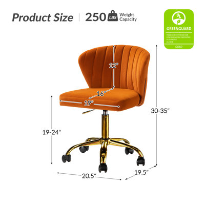 Alice Ergonomic Task Chair with Tufted Back