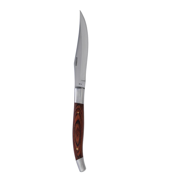 Oneida - B907KSSZ Rustic Wood Steak Knives (Set of 12)