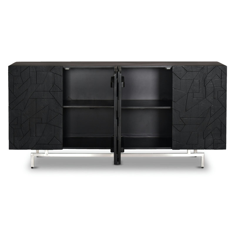 Buffet noir Franzen Geo