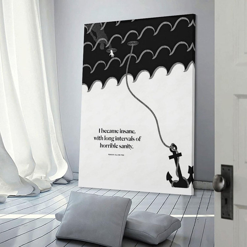1 Piece Wrapped Canvas Wall Art